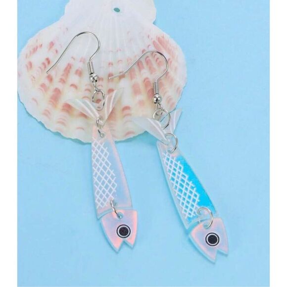 Fish Earrings - Picture 2 of 6